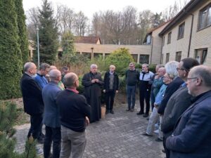 Spotkanie kard. Konrada Krajewskiego z diakonami stałymi w Porszewicach